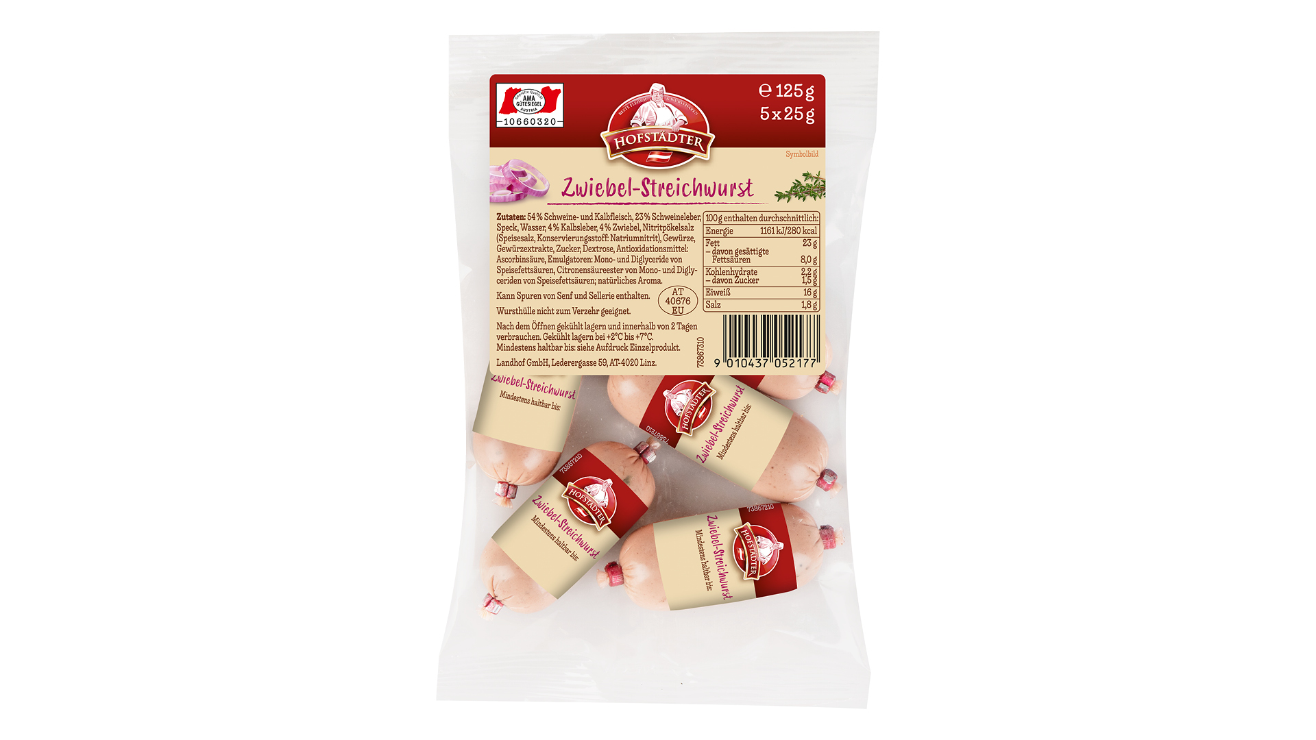 HS Zwiebel Streichwurst Packshot