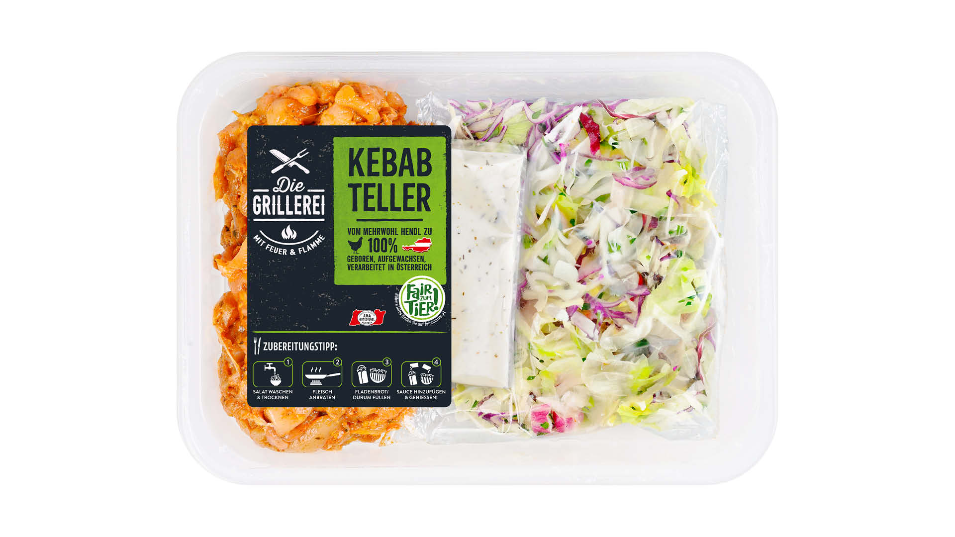Hofstädter Die Grillerei FzT Kebap Teller Huhn