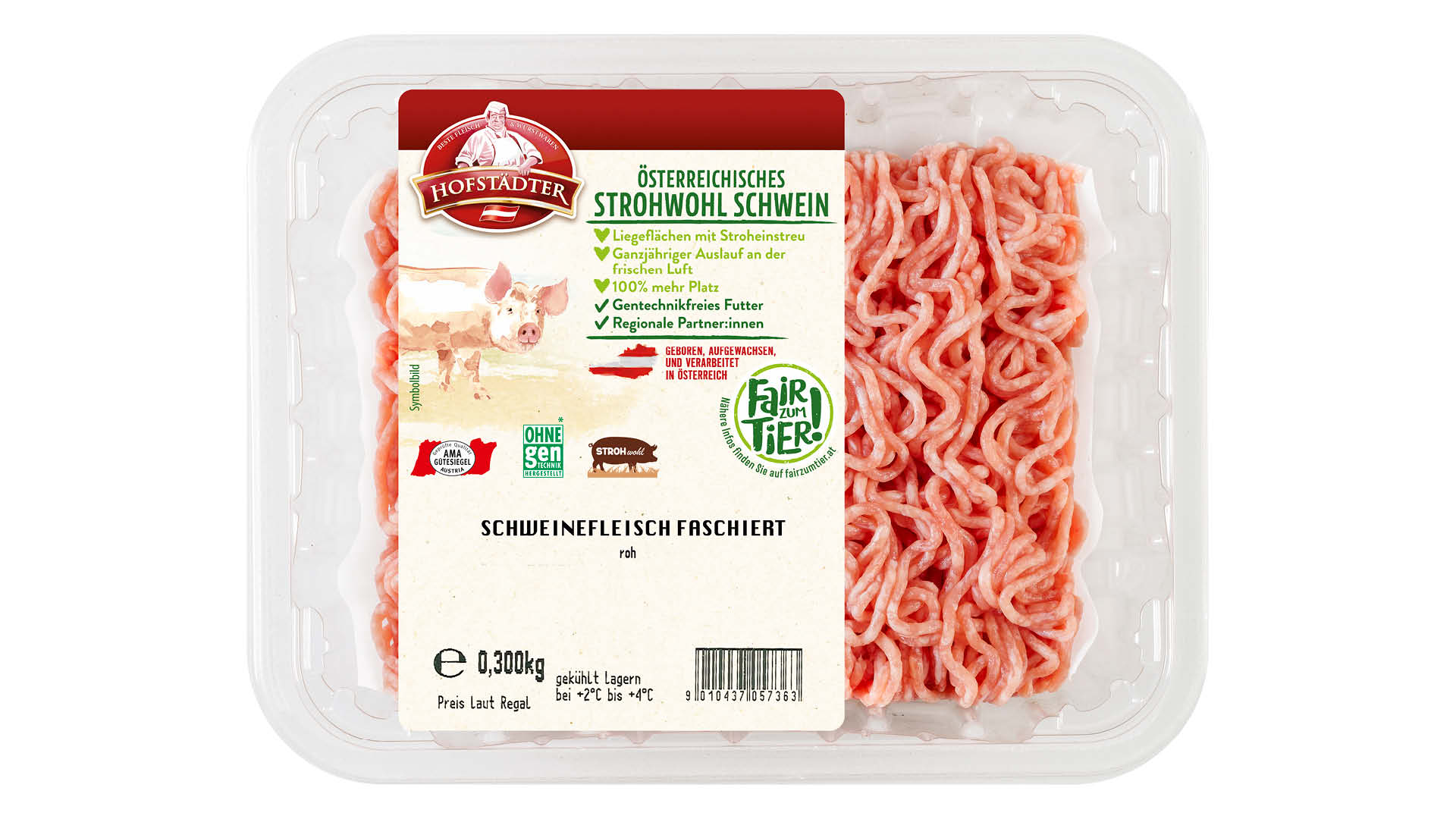 Hofstädter Fair zum Tier! STROHwohl Faschiertes